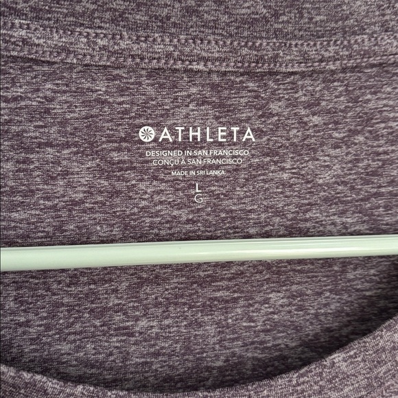 Athleta Sz L Uptempo top / purple - Picture 3 of 8